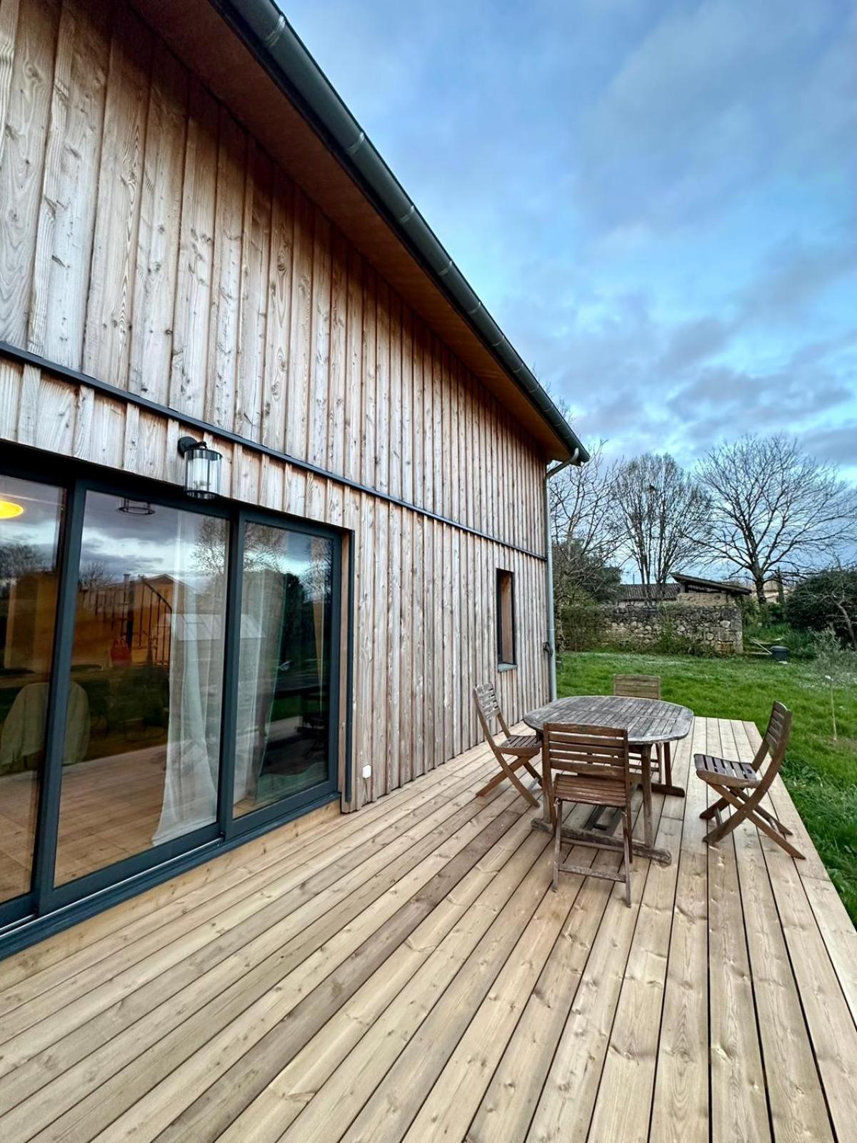 Lodge Evasion Fleurie Proche St Emilion Guillac  ภายนอก รูปภาพ