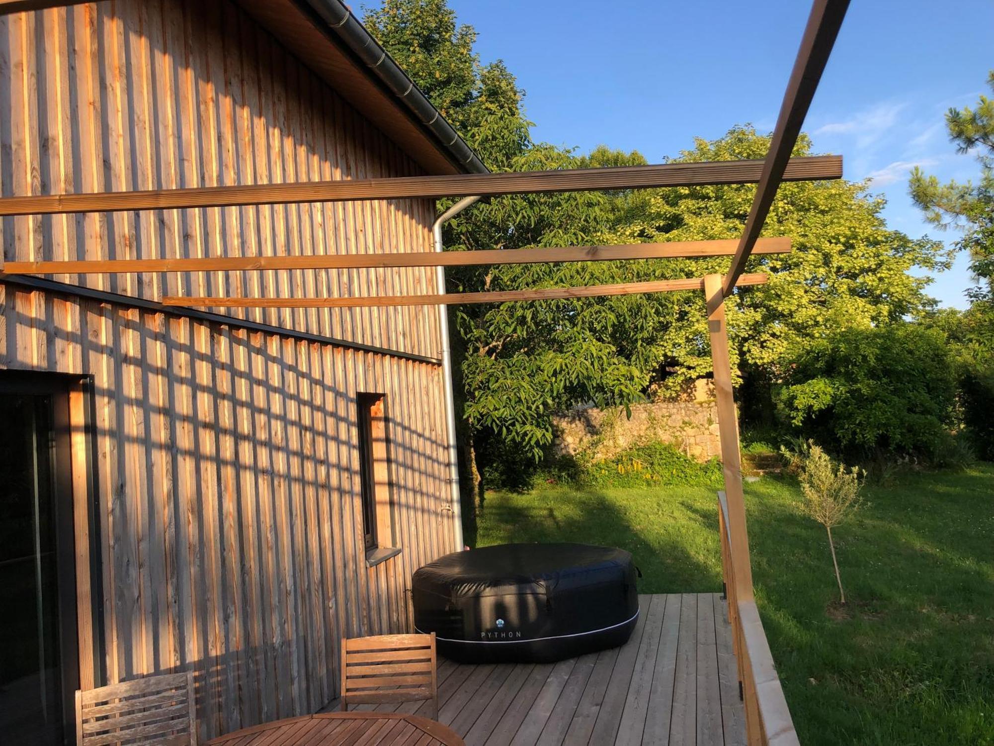 Lodge Evasion Fleurie Proche St Emilion Guillac  ภายนอก รูปภาพ